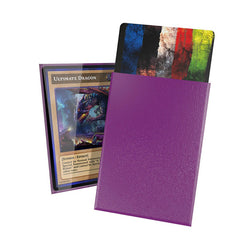 Card Sleeves: Cortex Japanese Size- Glossy Purple (60 ct.)