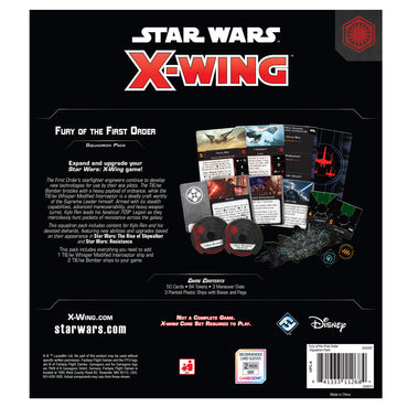 Star Wars X-Wing 2nd Edition: Fury of the First Order Squadron Pack