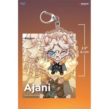 Keychain: MTG Acrylic Planeswalkers - Ajani