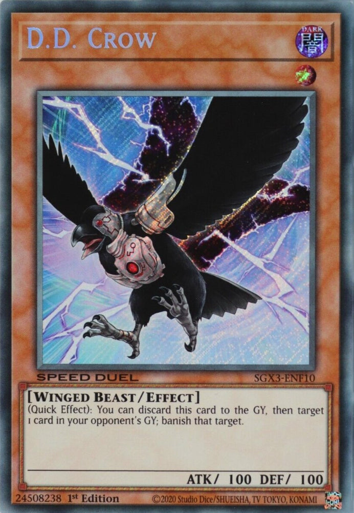 D.D. Crow [SGX3-ENF10] Secret Rare