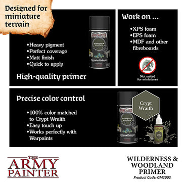 GameMaster: Terrain Primer- Wilderness & Woodland, 300 ml.