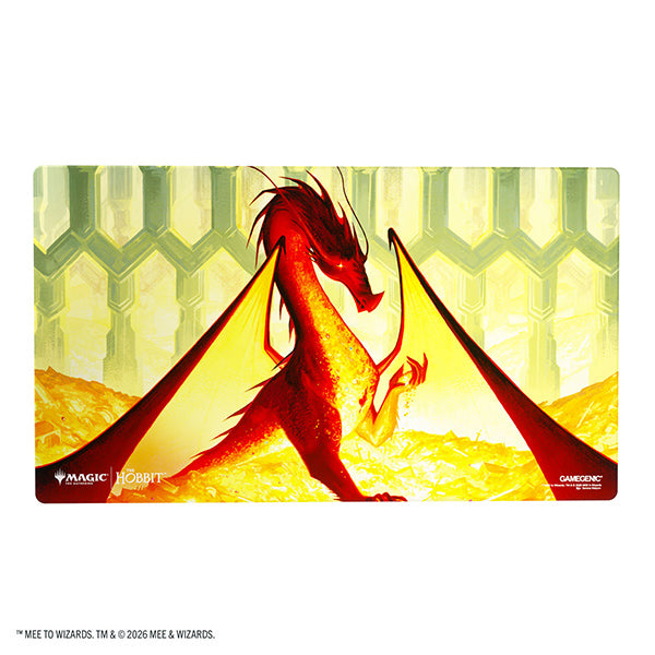 Playmat: MTG Shiny - The Hobbit - Smaug the Golden
