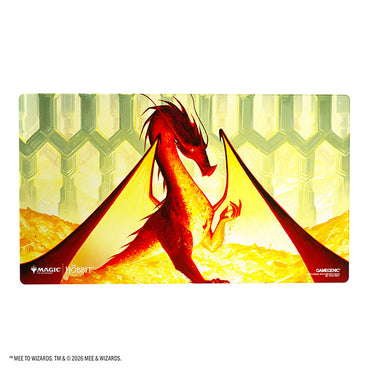 Playmat: MTG Shiny - The Hobbit - Smaug the Golden