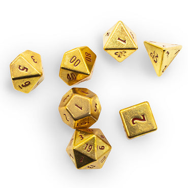 7-Die Set Heavy Metal: Dungeons & Dragons- 50th Anniversary