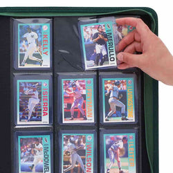 BCW: Portfolio: 9-Pocket Zippered LX- Green