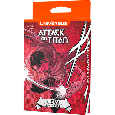 UniVersus CCG: Attack on Titan Battle for Humanity- Clash Deck - Levi