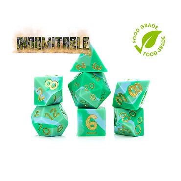 7-Die Set Anti Stress Dice - Indominable