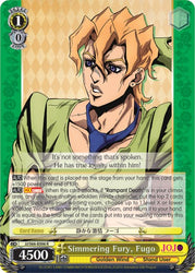 Simmering Fury, Fugo (JJ/S66-E006 R) [JoJo's Bizarre Adventure: Golden Wind]