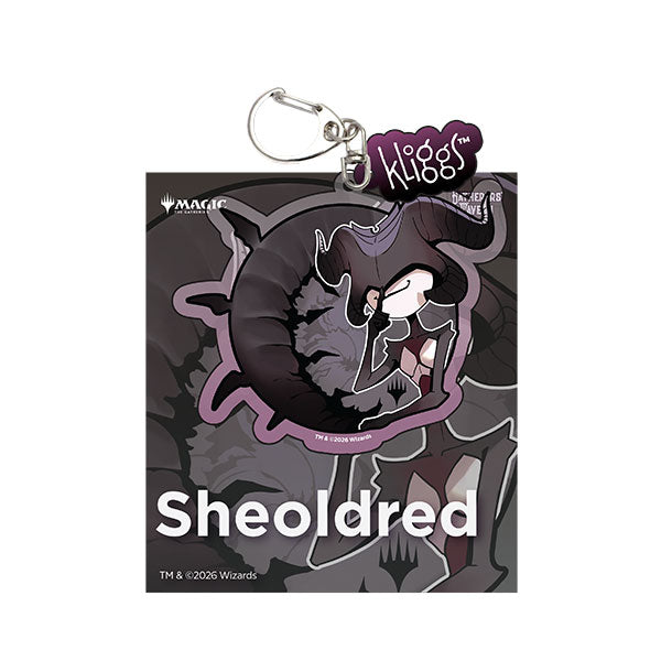 Keychain: MTG Acrylic - Praetor- Sheoldred, the Apocalypse