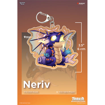 Keychain: MTG Acrylic Tarkir Dragons- Neriv