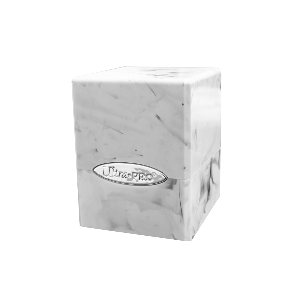 Ultra PRO: Marble Satin Cube - White and Black