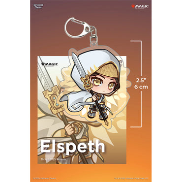 Keychain: MTG Acrylic Planeswalkers- Elspeth