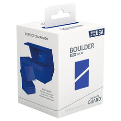 Deck Case: Boulder 100+ Standard Size- Solid Blue