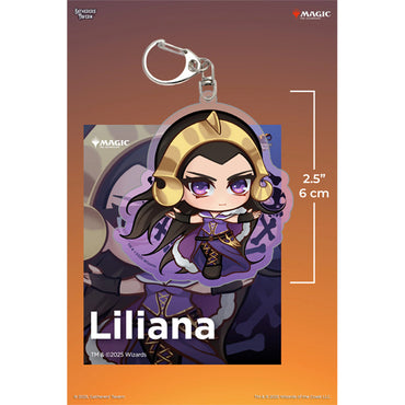 Keychain: MTG Acrylic Planeswalkers- Liliana