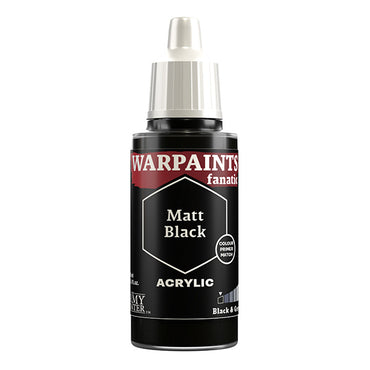 Army Painter Fanatic Warpaint: Matt Black