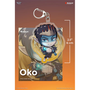Keychain: MTG Acrylic Planeswalkers- Oko