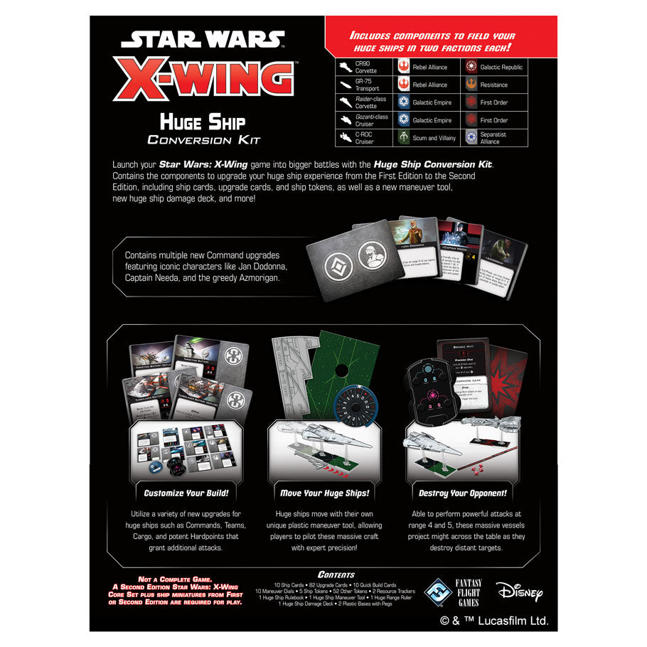 Star Wars X-Wing 2nd Edition: Huge Ship Conversion Kit
