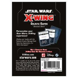 Star Wars X-Wing 2nd Edition: Galactic Empire Damage Deck