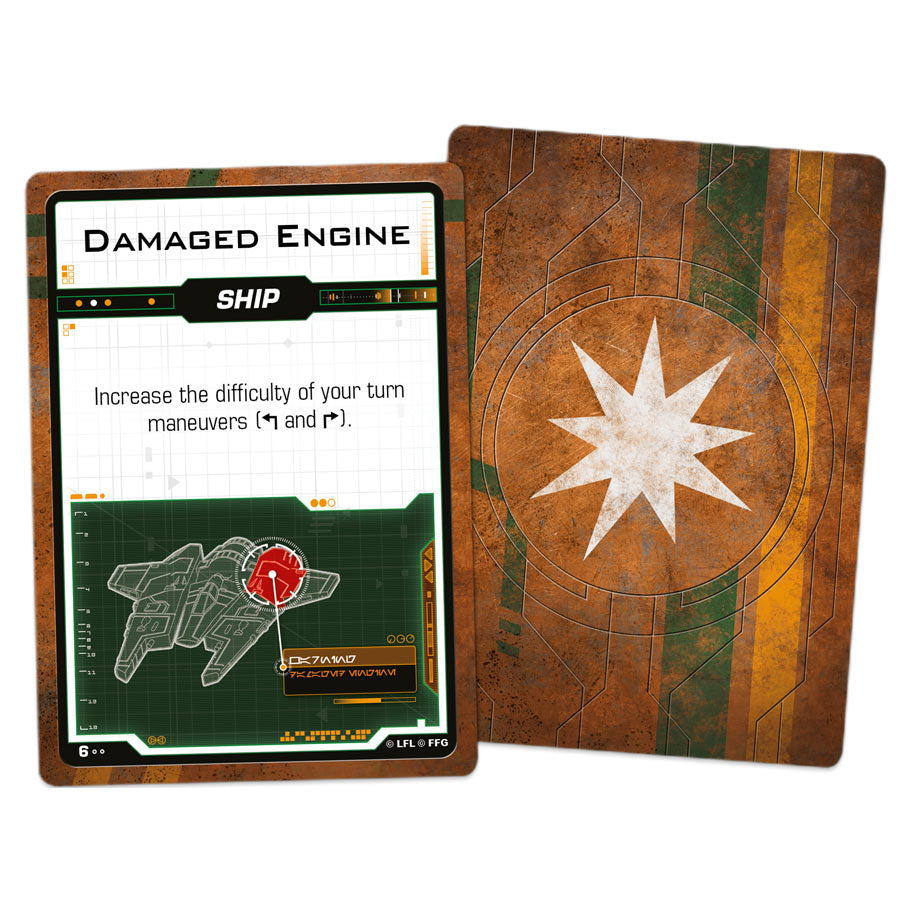 Star Wars X-Wing 2nd Edition: Scum and Villainy Damage Deck