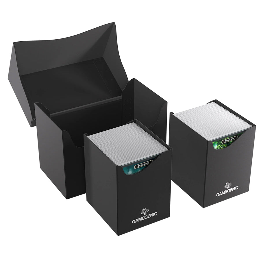 Deck Box: Double Deck Holder 200+ Black