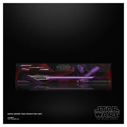 Star Wars The Black Series Darth Revan FX Elite Lightsaber