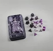 RPG Class dice:  Wizard Set Tin (16 dice)