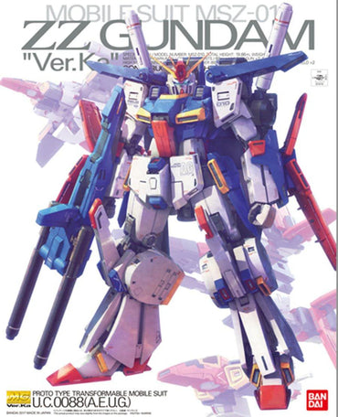 Gundam Model Kit: MG 1/100 - ZZ GUNDAM VER.KA