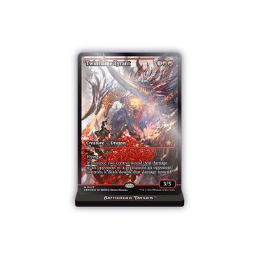 MTG Twinflame Tyrant Slab Standee