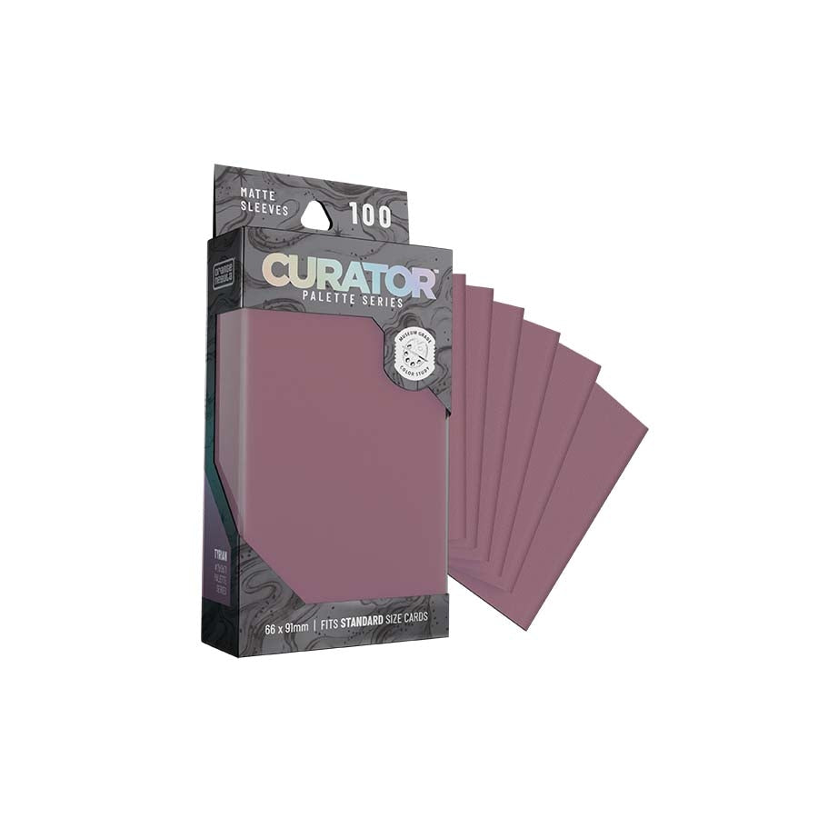 CURATOR: PALETTE SLEEVES: TYRIAN (PURPLE) (100CT)