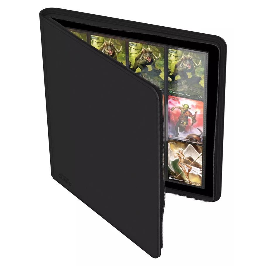 Binder: 12-Pocket: ZipFolio: XenoSkin: Black