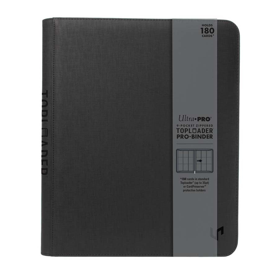 Ultra PRO: 9-Pocket Zippered Toploader Premium PRO-Binder
