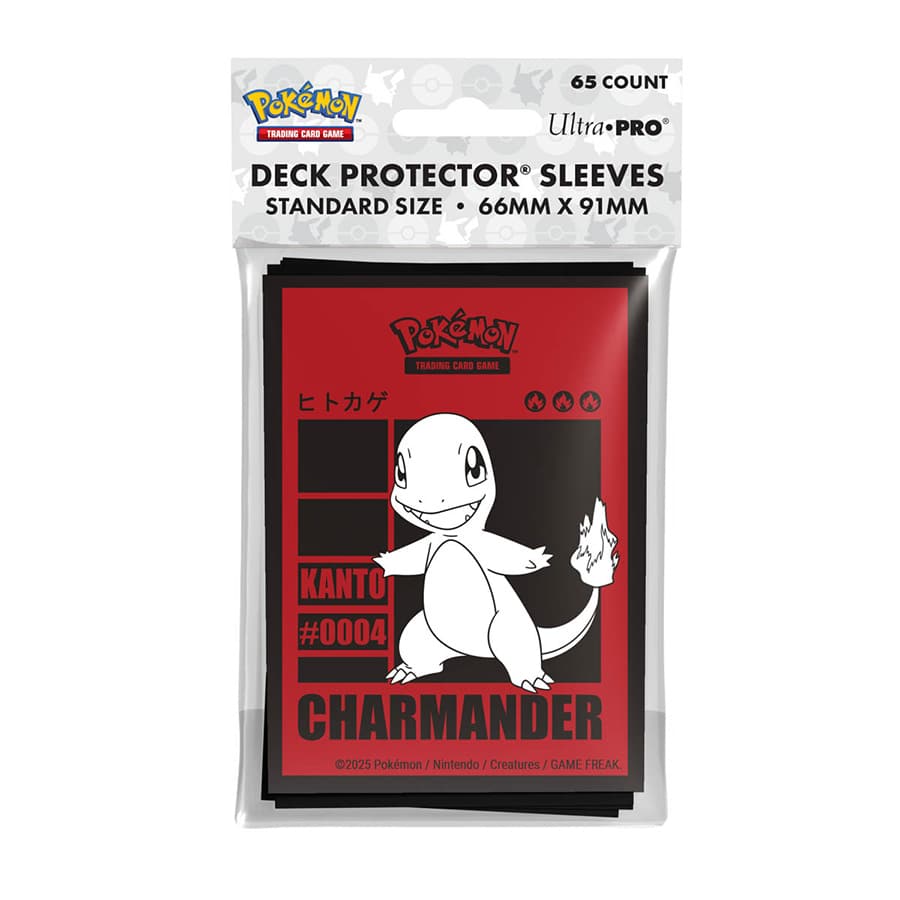 ULTRA PRO: POKEMON: CHARMANDER DECK PROTECTOR SLEEVES 65CT