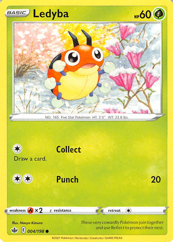 Ledyba (004/198) [Sword & Shield: Chilling Reign]