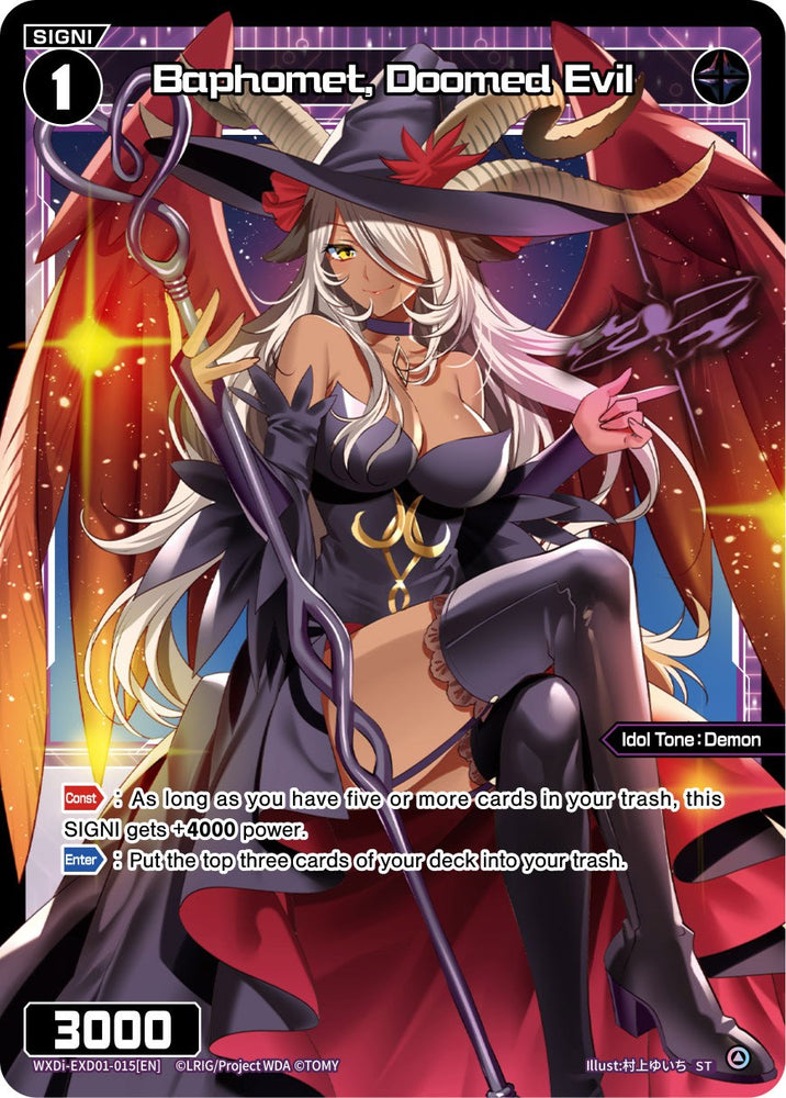 Baphomet, Doomed Evil [Super Diva Deck: Urith's MIASMA]
