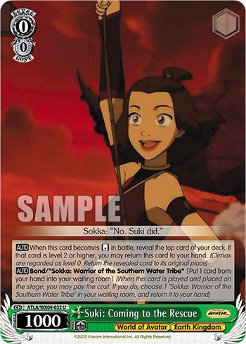 Suki: Coming to the Rescue [Avatar: The Last Airbender]