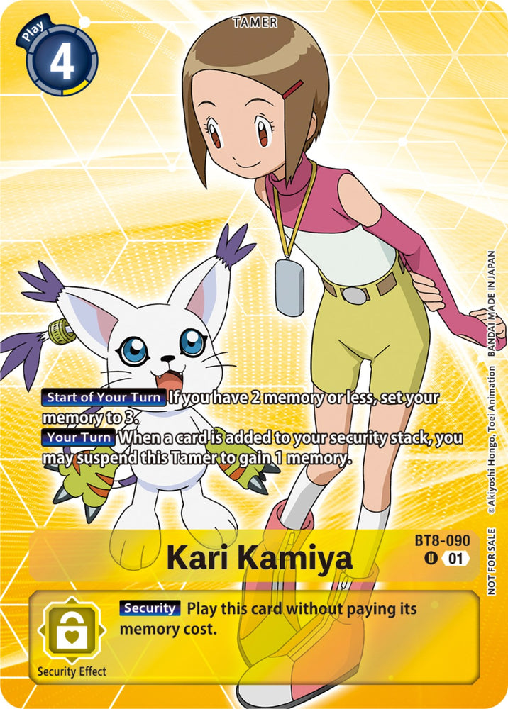 Kari Kamiya [BT8-090] (Tamer Party Pack -The Beginning-) [New Awakenin