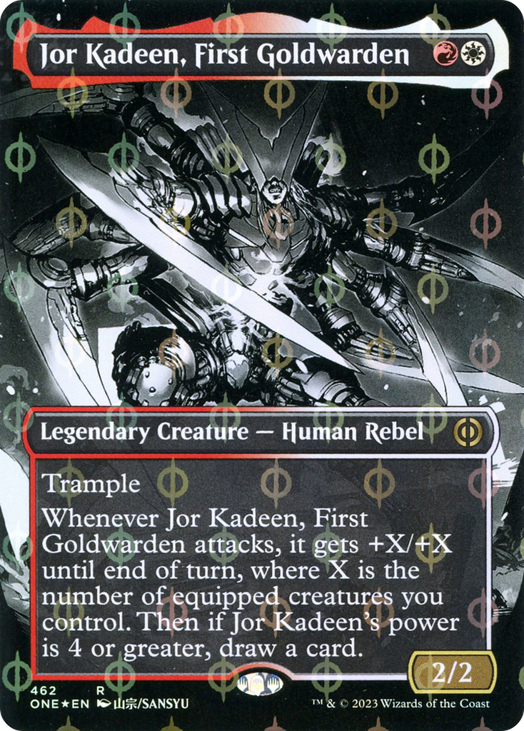 Jor Kadeen, First Goldwarden (Borderless Manga Step-and-Compleat Foil)