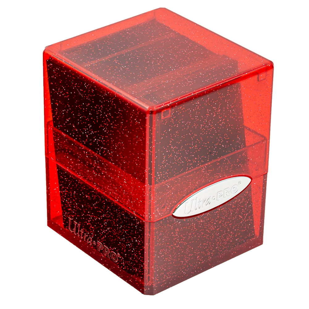 Ultra PRO: Satin Cube - Glitter Red