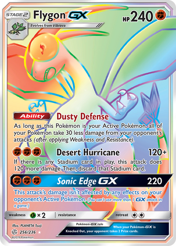 Flygon GX (256/236) [Sun & Moon: Cosmic Eclipse]