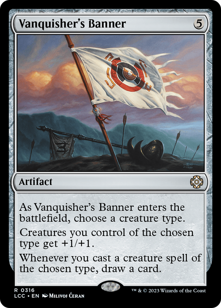 Vanquisher's Banner [The Lost Caverns of Ixalan Commander]