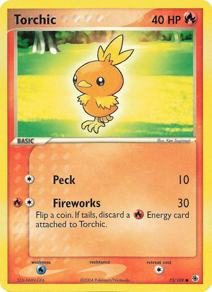 pokemon card torchic Pokemon Trading Card Game Celestial Storm Single Card Common Torchic 26