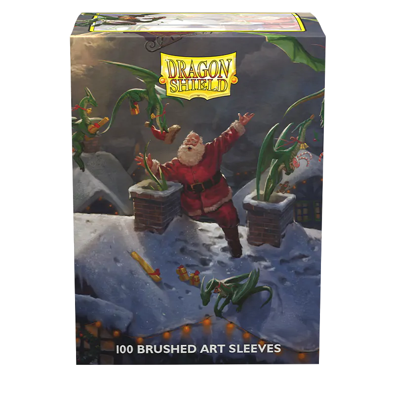 Dragon Shield: Standard 100ct Brushed Art Sleeves - Christmas (2023)