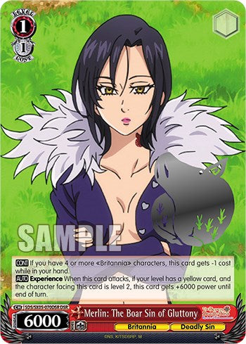 Merlin: The Boar Sin of Gluttony (DSR) [The Seven Deadly Sins: Revival of The Commandments]