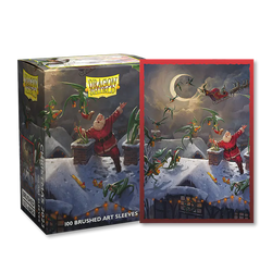 Dragon Shield: Standard 100ct Brushed Art Sleeves - Christmas (2023)